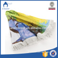 cotton and reactive printed beach towel 100% cotton soft beach towel made in china